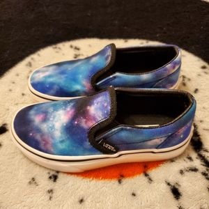 Kids Vans Galaxy Slip-on. Kids size 12